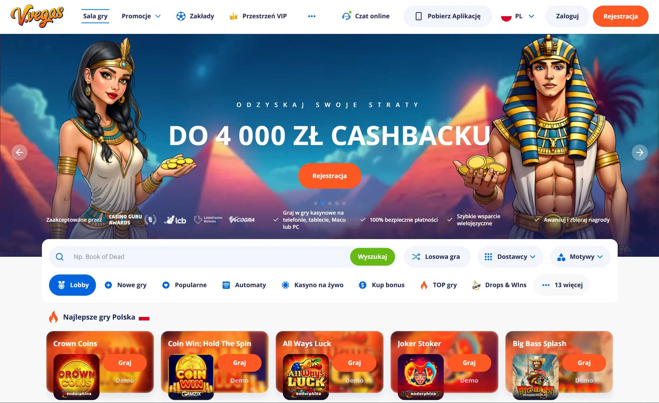 Vulkan Vegas logowanie – szybki i bezpieczny dostęp do konta